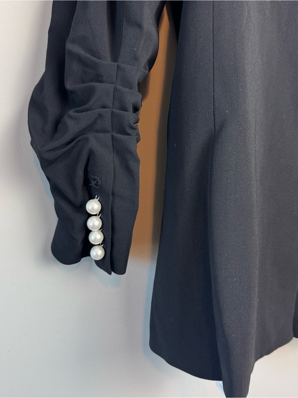 Veronica Beard Whit Pearl Button Double Breasted Blazer 4 - Picture 11 of 11
